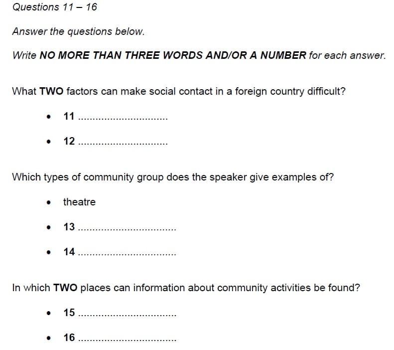 assignment plan ielts listening