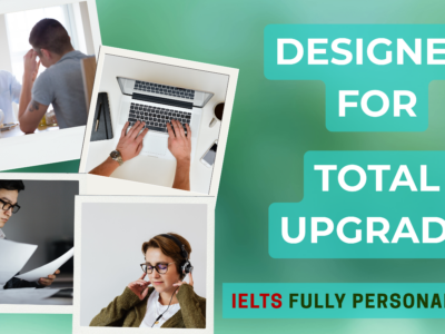 fully personalized IELTS course 4 skills